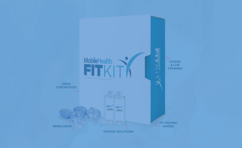 Mobile Health Fit Kit | All-in-One Respirator Fit Testing Kit | Fit Test Kit
