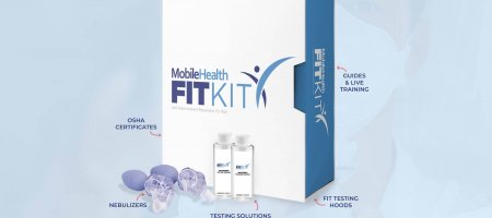 Mobile Health Fit Kit | All-in-One Respirator Fit Testing Kit | Buy Fit Test Kit